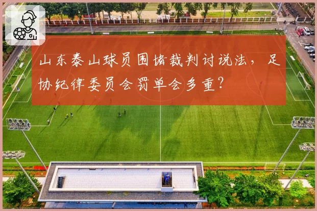 山东泰山球员围堵裁判讨说法,足协纪律委员会罚单会多重?